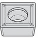 Square Turning Insert SCMT Carbide