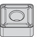 Square Turning Insert SNMG Carbide