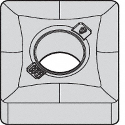 Square Turning Insert SNMG Carbide