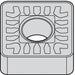 Square Turning Insert SNMM Carbide