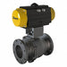 Pneumatically Actuated Two-Way Ball Valve
