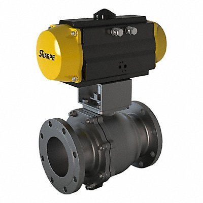 Pneumatically Actuated Two-Way Ball Valve