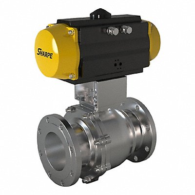 Pneumatically Actuated Two-Way Ball Valve