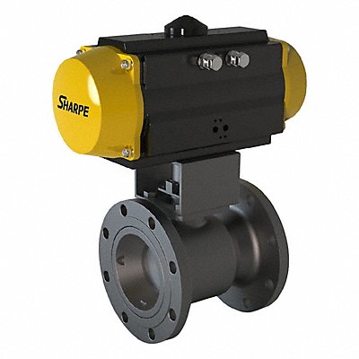 Pneumatically Actuated Two-Way Ball Valve