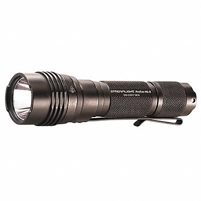 Handheld Flashlight Alum Black 1000lm