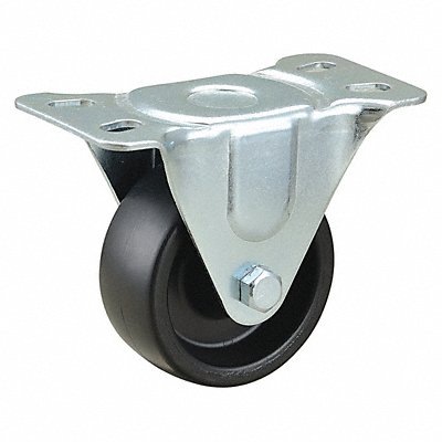 NSF-Listed Plate Caster Rigid 210 lb.