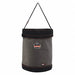 Bucket Bag Canvas Straight Wall Gray