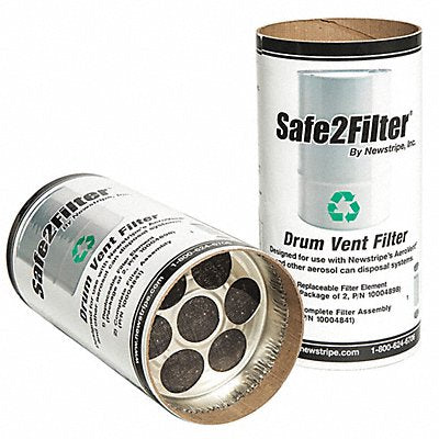 Carbon Filter Can 10-1/2 H PK2