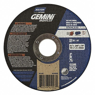 Abrasive Cut-Off Wheel Type 41 Grit 36