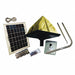 Eagle Eye Deterrent Gold 7 1/2in W Solar