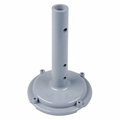 Round Base 3-1/4 L Gray PK5