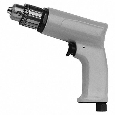 Drill Air-Powered Pistol Grip 3/8 in