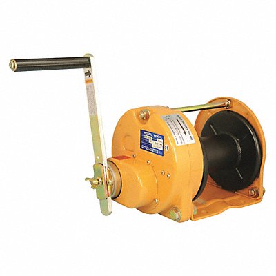 Hand Winch 1100 lb 1st Layer Ld Cap.