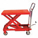 Scissor Lift Table 600 lb Cap. Mobile