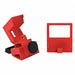 Circuit Breaker Lockout Red 3-1/4 H