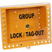 Group Lockout Box Yellow 10.5 H