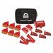 Portable Lockout Kit Red 3 H