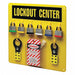 Lockout Station Black/Yellow 14 H