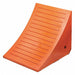 Wheel Chock 17 D 14 H 14 W Orange