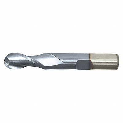 Ball End Mill Single End 1-1/2 HSS