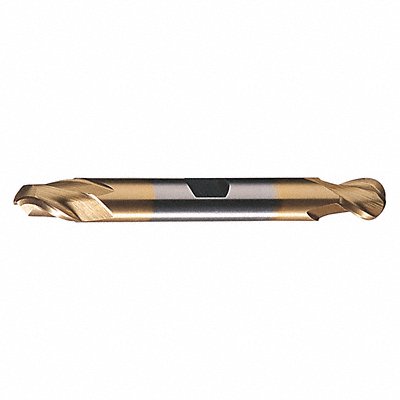 Ball End Mill Double End 1/2 HSS