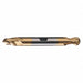 Ball End Mill Double End 1/2 HSS