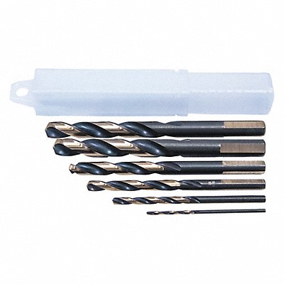 Mechanics Drill Set 6 pc HSS