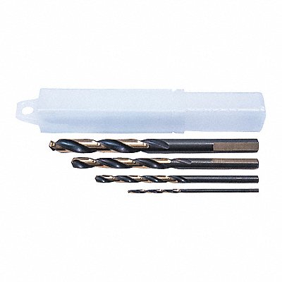 Mechanics Drill Set 4 pc HSS