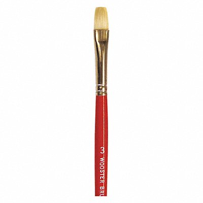 White Bristle Oil Brights Artist Brush