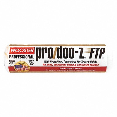 Pro/doo-z Ftp 9inx1/2in Woven Roller