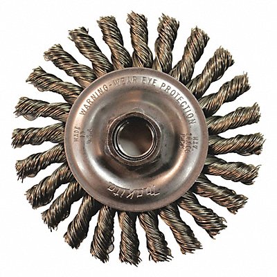 Wire Wheel Brush Twisted Arbor Hole