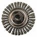 Wire Wheel Brush Twisted Arbor Hole