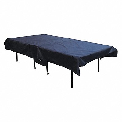 Black Polyester Table Tennis Cover