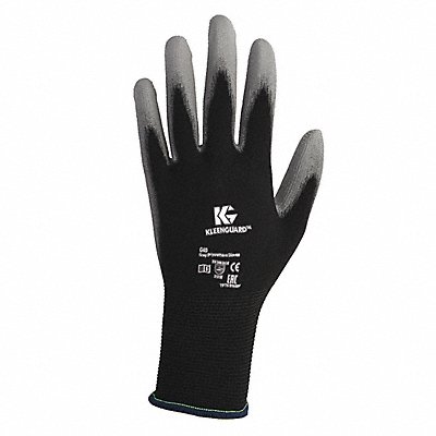 Coated Gloves Grey Polyurethane M PK60