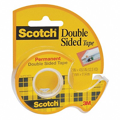 Double Sided Tape Permanent 1/2x450 