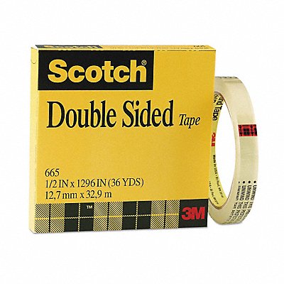 2-Sided Office Tape 108 ft 1/2 in 3 mil