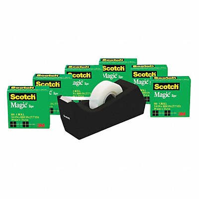 Office Tape w Dspnsr 83.3 ft 3/4 in PK6