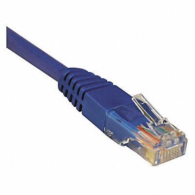 Molded Patch Cable Cat5E 10 ft Blue