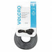 Reusable Ties 15inStraps Black/Gray PK30