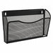 Wire Mesh Wall File Letter Black