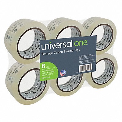 HD Box Sealing Tape Clear 48mmx50m PK6