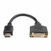 Cable Adapter HDMI (M) DVI-D (F) 8 