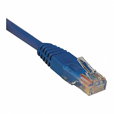 Cat5e Cable Molded RJ45 M/M Blue 30ft