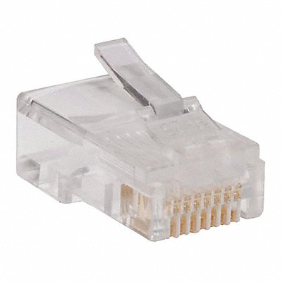 RJ45 Plug Cat5e 4-pair Conductor 100pack