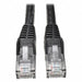 Cat6 Cable Snagless Molded Black 25ft