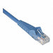 Cat6 Cable Snagless Molded M/M Blue 15ft