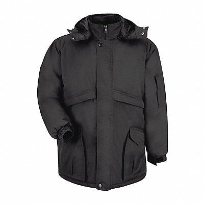 Mns Hooded Heavyweight Parka Black