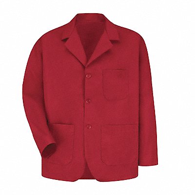 Mens Red Office Coat 80/20