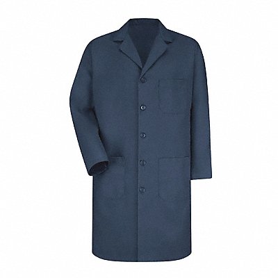 Mens Navy Lab Coat 80/20