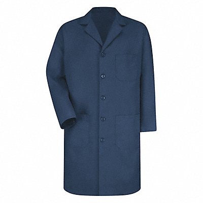 Mens Navy Lab Coat 80/20